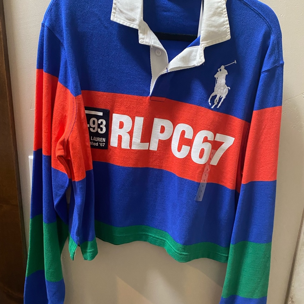 New with tags polo Ralph Lauren rugby shirt